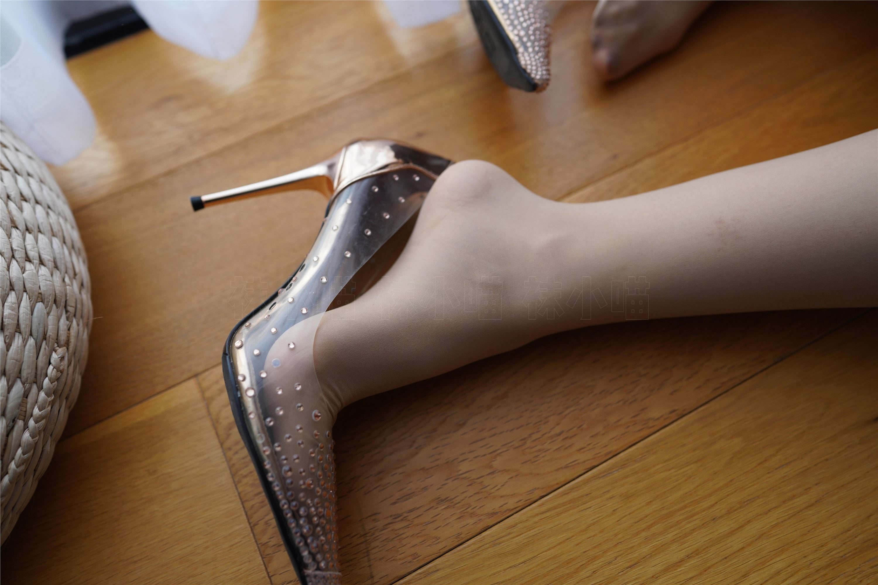 kittyWawa袜小喵  KT269 清新小格子